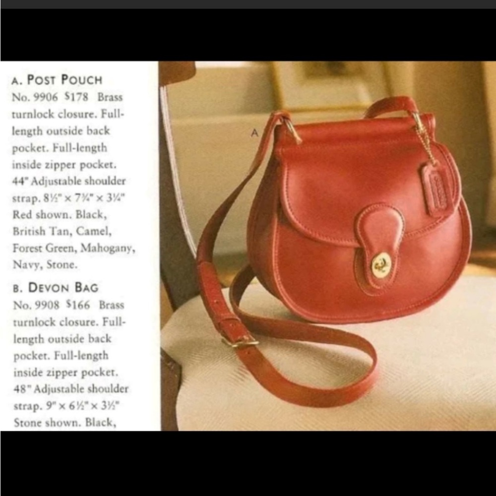 Coach Post Pouch - Picture 4 of 5